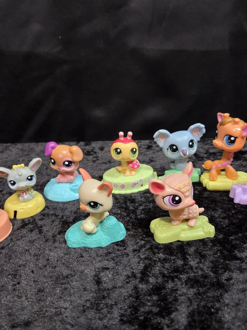 McDonalds Happy Meal Toys Hasbro Littlest Pet Shop Bobbleheads 2010 Lot of 10